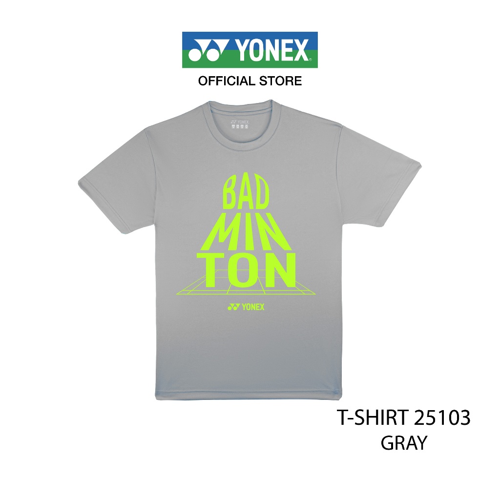 YONEX MEN'S T-SHIRT 25103  เสื้อคอกลม ผ้าโพลีเอสเตอร์ เนื้อสัมผัสนุ่มสบาย เหมาะส