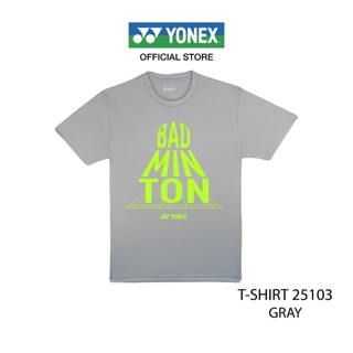 YONEX MEN'S T-SHIRT 25103  เสื้อคอกลม ผ้าโพลีเอสเตอร์ เนื้อส…