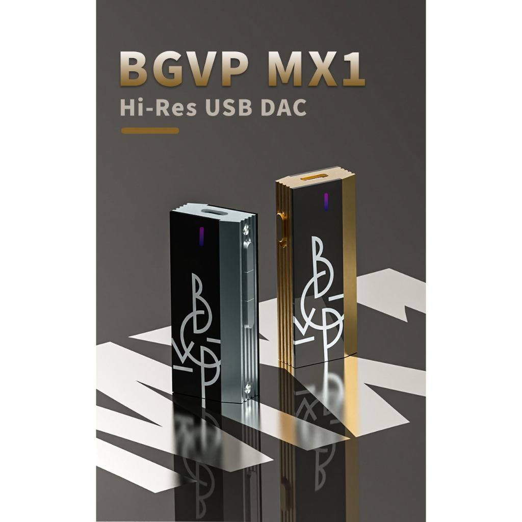 BGVP MX1 DAC/AMP พกพา ประกันศูนย์ไทย