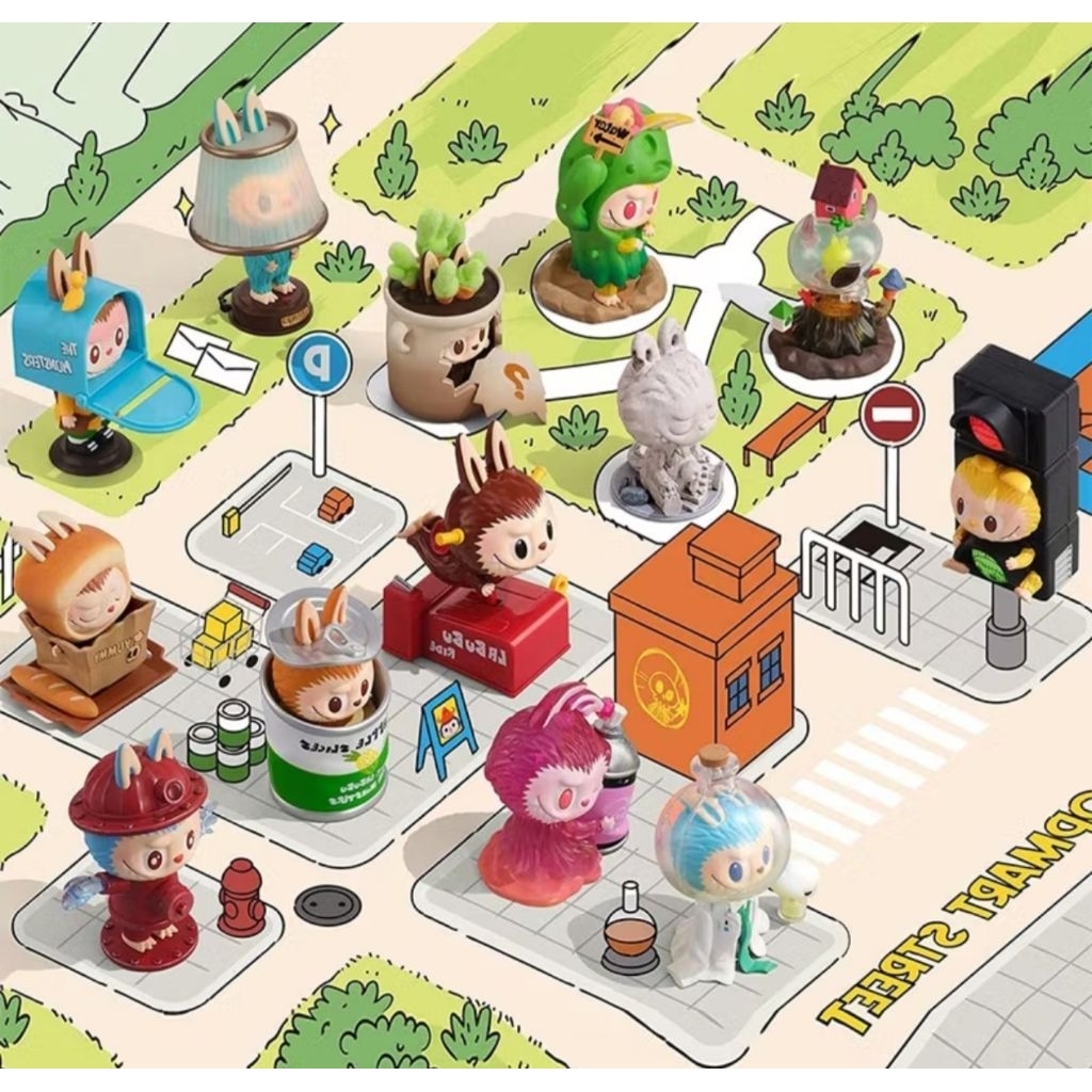 แอคชั่น The monsters Hidden แบบจุ่ม BlindBox ร้านโค้ดคุ้ม
