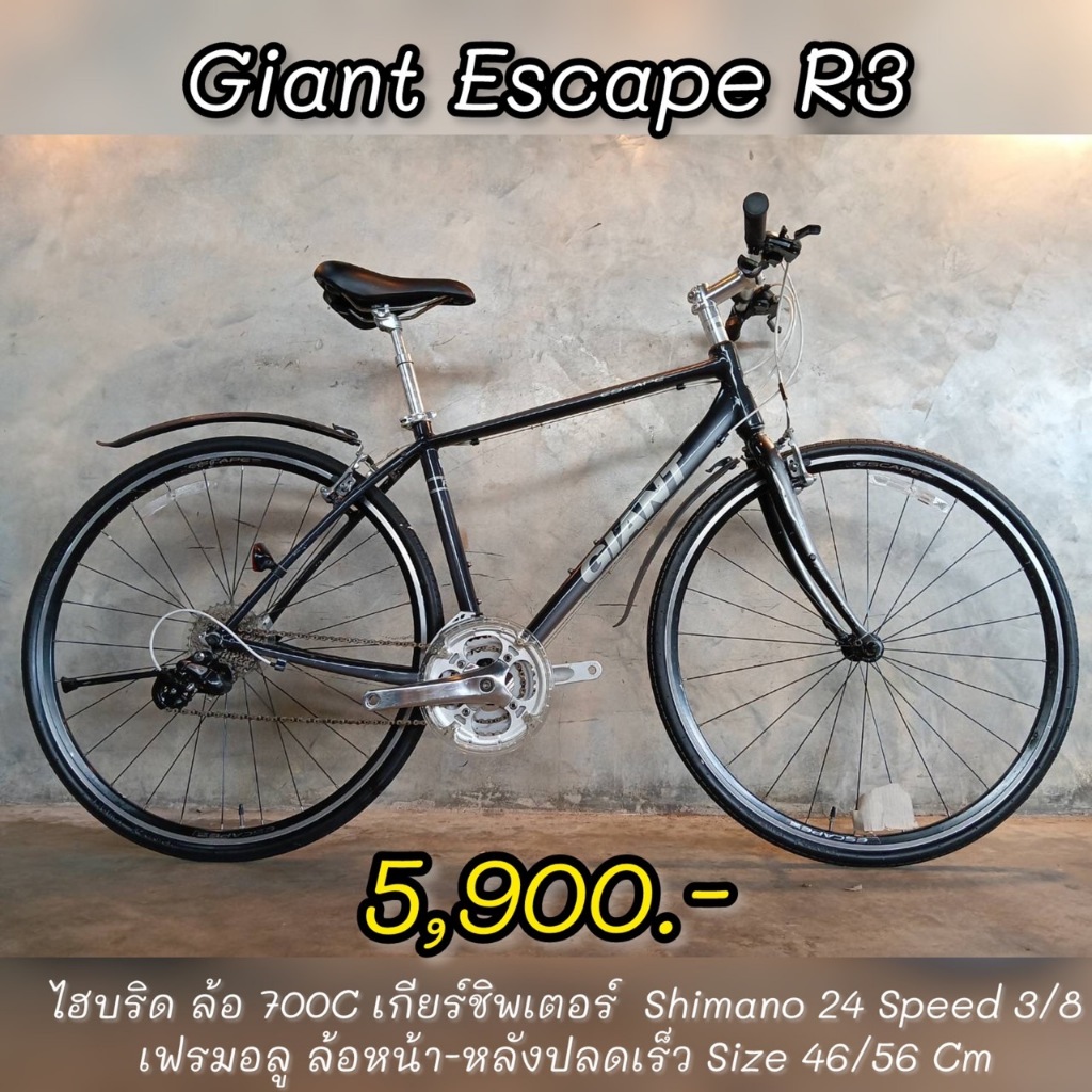 Giant Escape R3 จักรยานไฮบริด