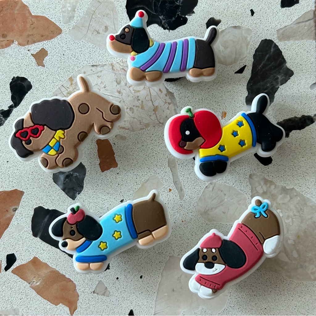 Jibbitz the Wiener dogs