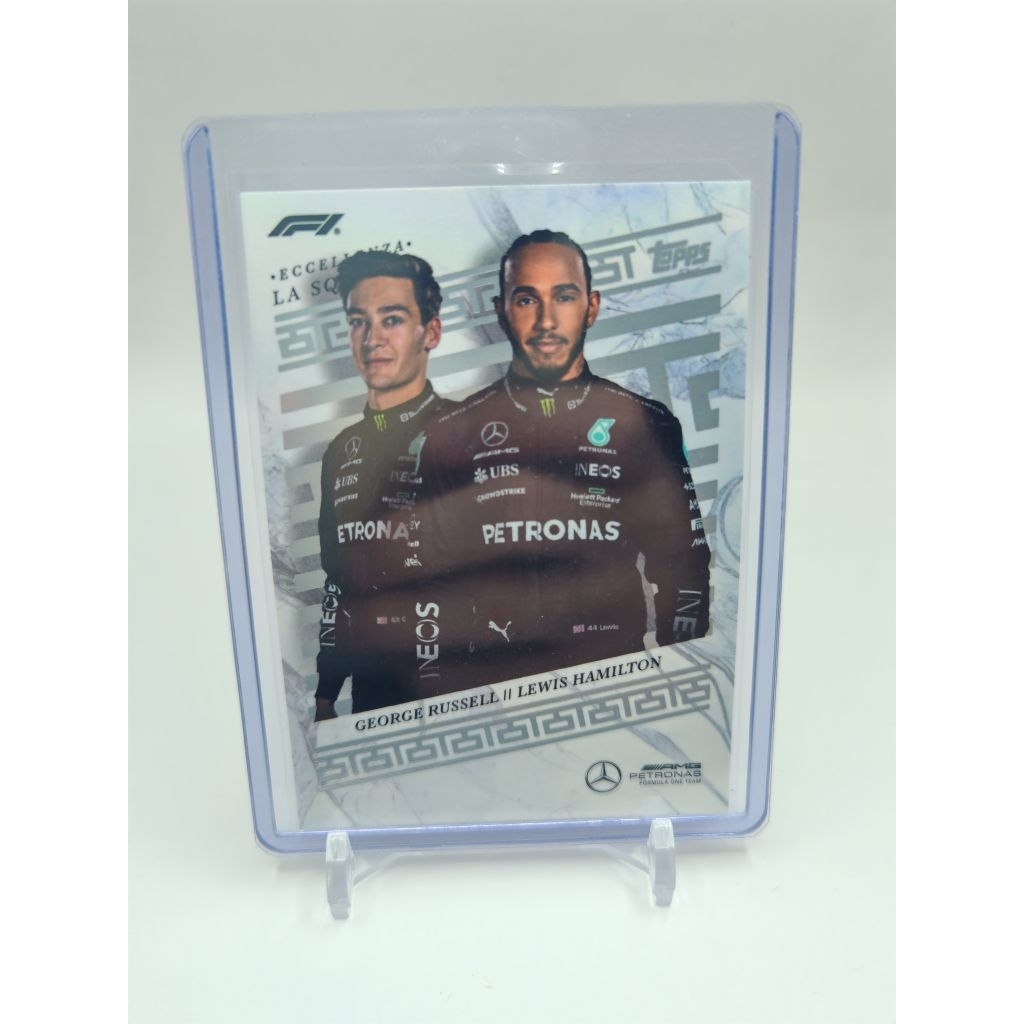 การ์ด f1 topps eccellenza lewis hamilton