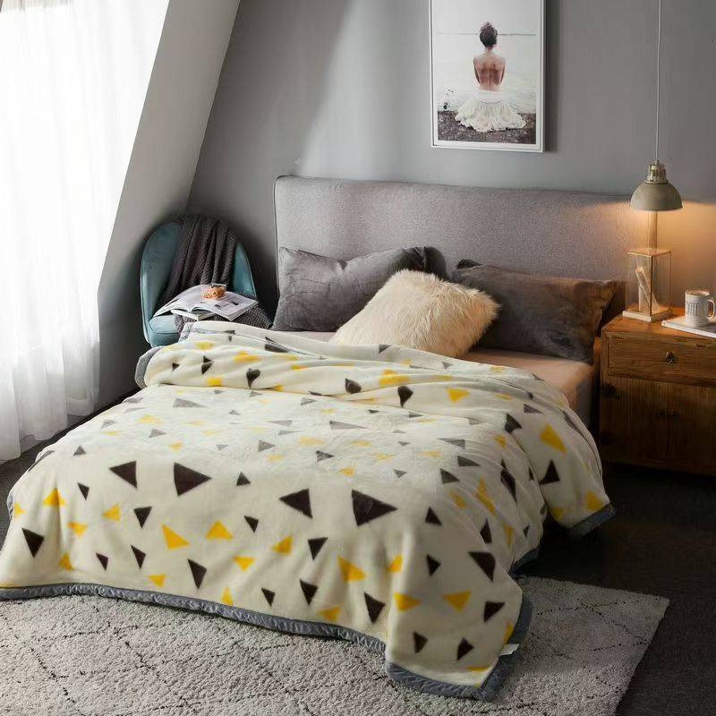 ผ้าห่มขนมิ้งค์ ร้านHi-me shop หนาสองชั้น ขนาด6ฟุต 2.2กิโล พร้อมส่งในไทย - รูปที่ 3