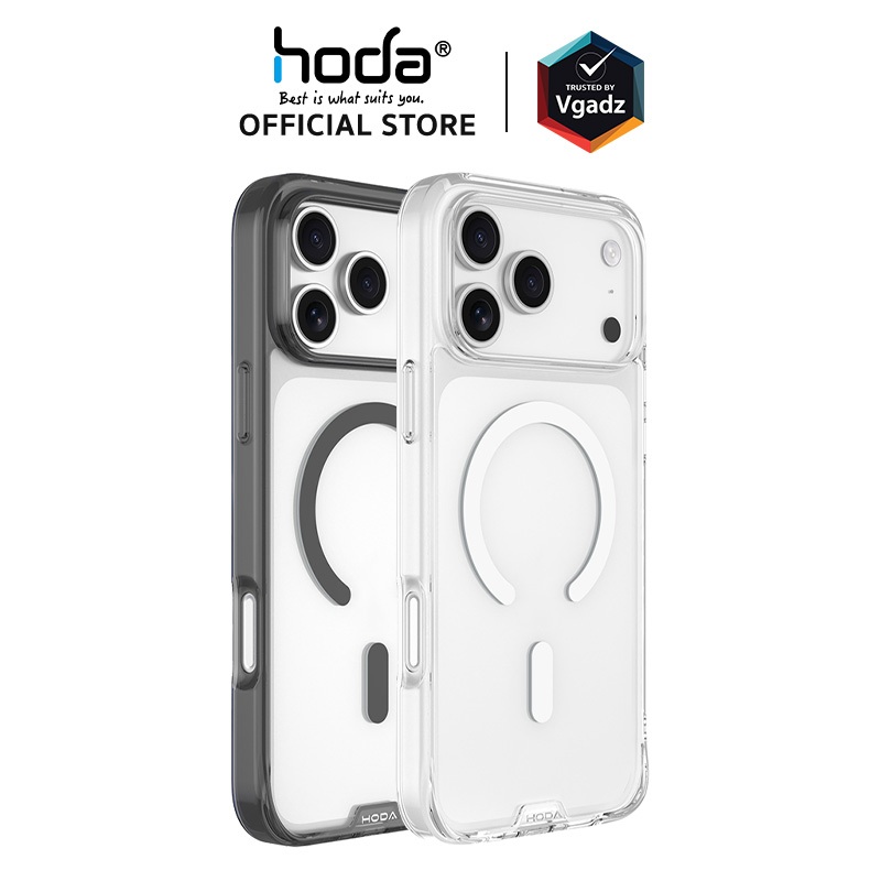 Hoda เคสสำหรับ iPhone 17 Pro / 17 Pro max รุ่น Crystal Pro Glass Case (Magnetic)