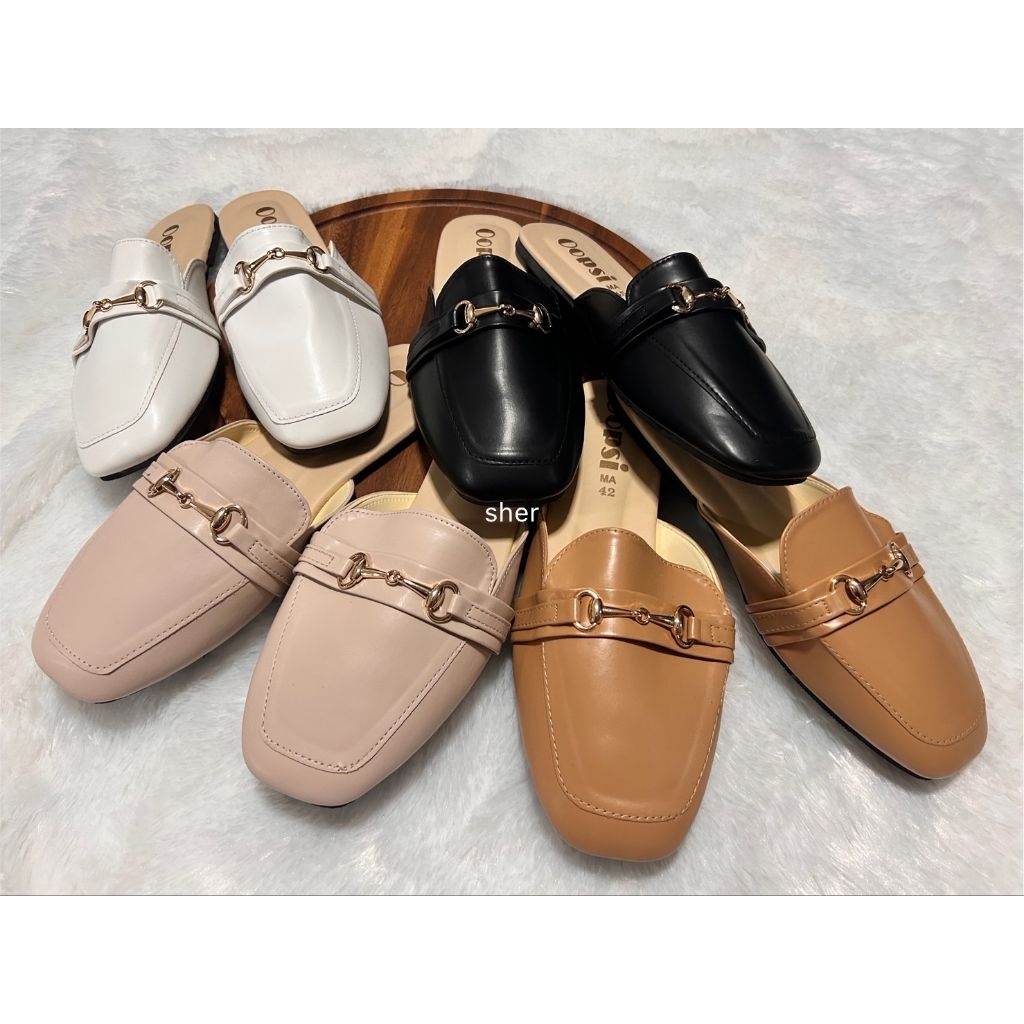 รองเท้าเปิดส้น สลิปเปอร์ ไซส์ใหญ่ 41-45 อะไหล่เหล็ก – SHER