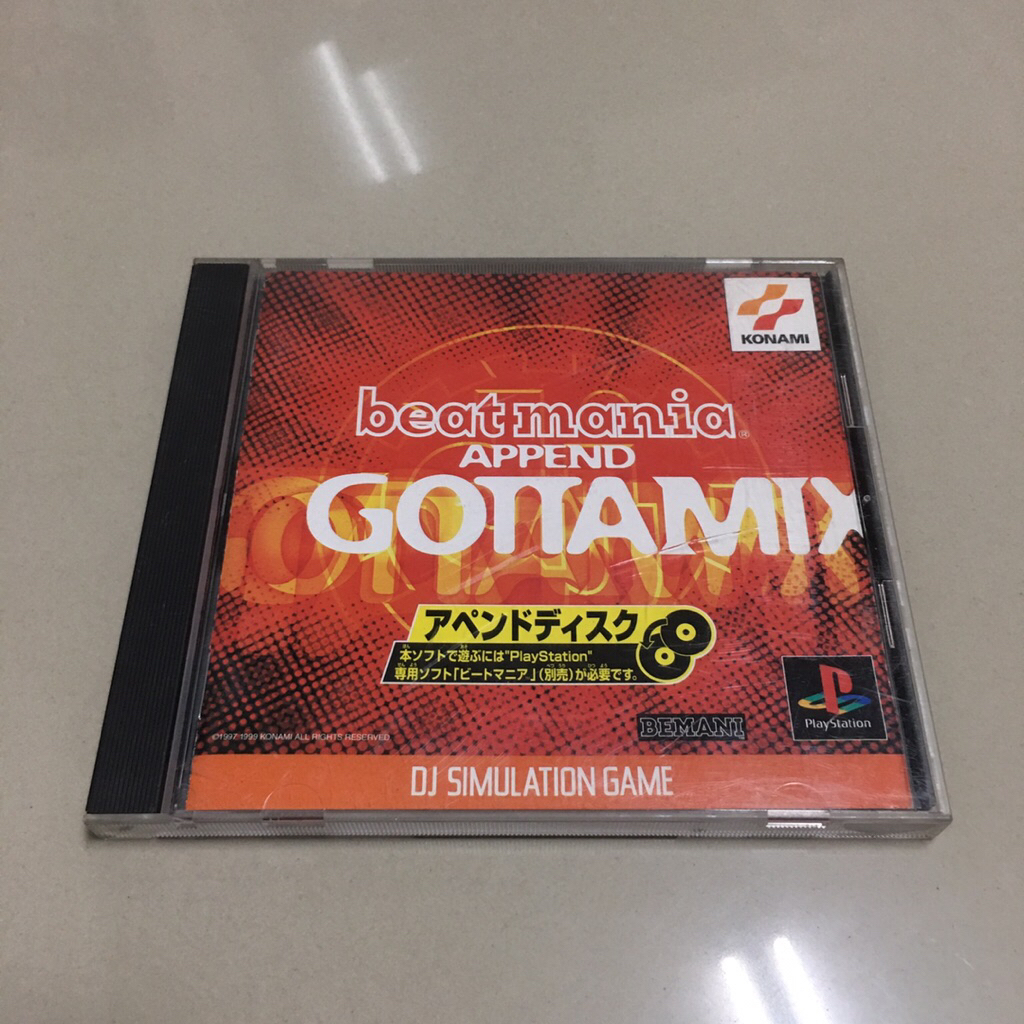 แผ่น PS1 Beatmania Append Gottamix (Japan) PlayStation