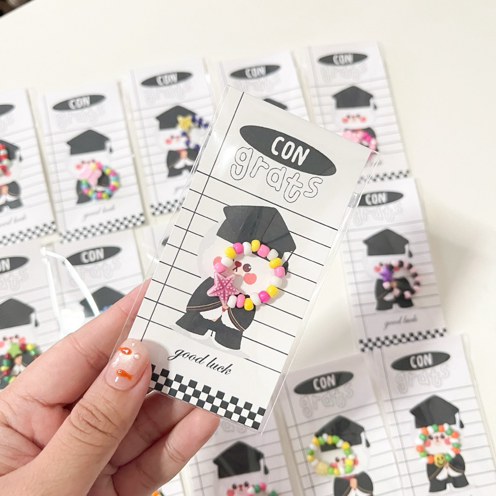 แหวนพี่หมีของแจกวันปัจฉิม รับปริญญา