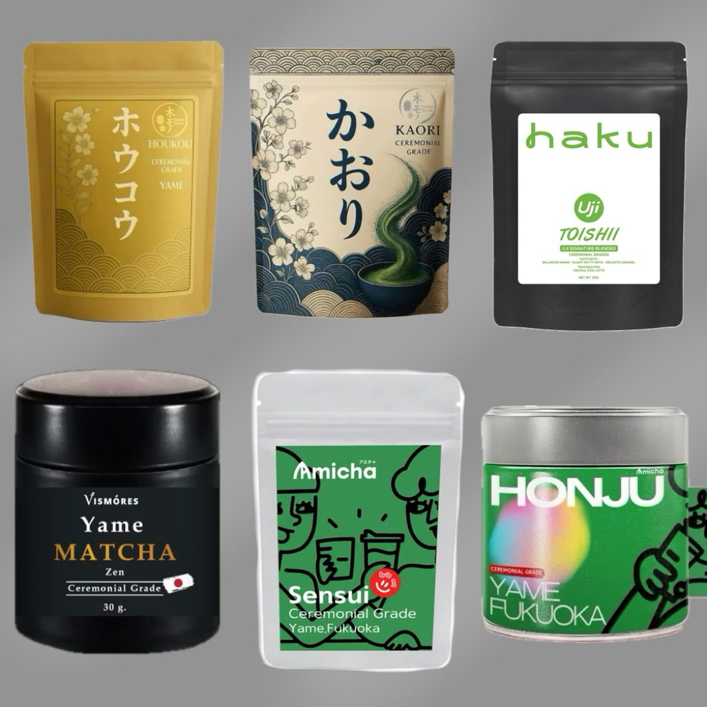 ผงมัทฉะออแกนิค100% Homono / Haku / Amicha / Vismores