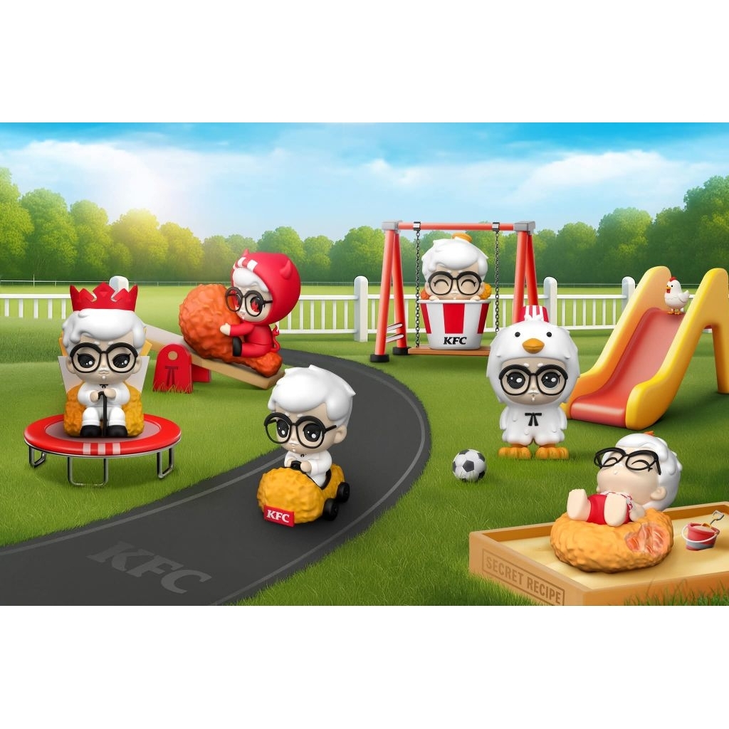 กล่องจุ่ม Baby Sanders จาก KFC 💯% 😍🧡 เช็คการ์ดไม่แกะซอง 🧧