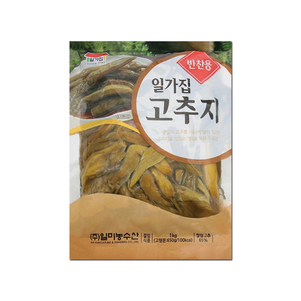 [ของแท้] 고추지 Ilga Pickled Pepper (พริกดองเกาหลี) 1kg