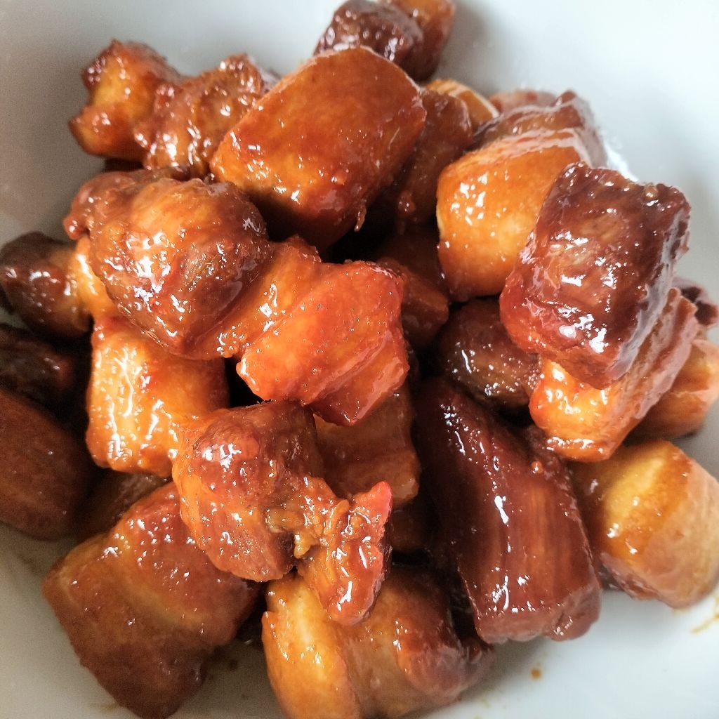 หมูสามชั้นคั่วหวานเบรคแตก - รูปที่ 3