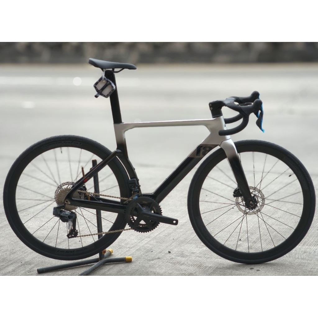 จักรยานเสือหมอบ Twitter T8 PRO เกียร์ไฟฟ้า EDS TX 24SP. NEW2025