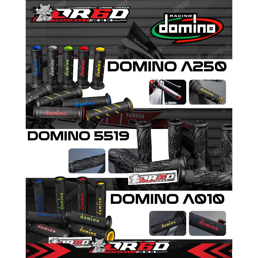 ปลอกแฮนด์ DOMINO A250 สีดำ