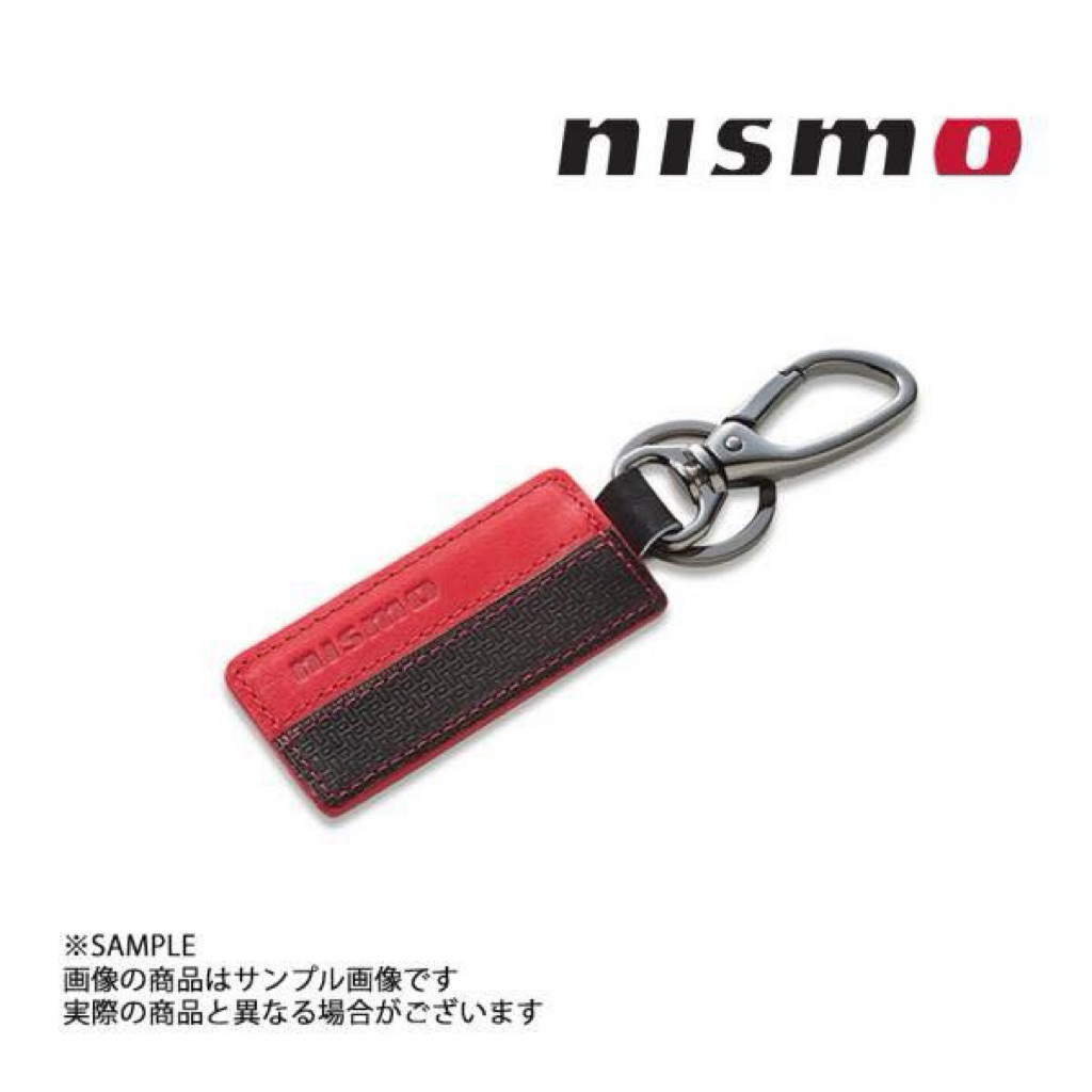 พวงกุญแจหนัง NISMO สีแดง x สีดำ New!