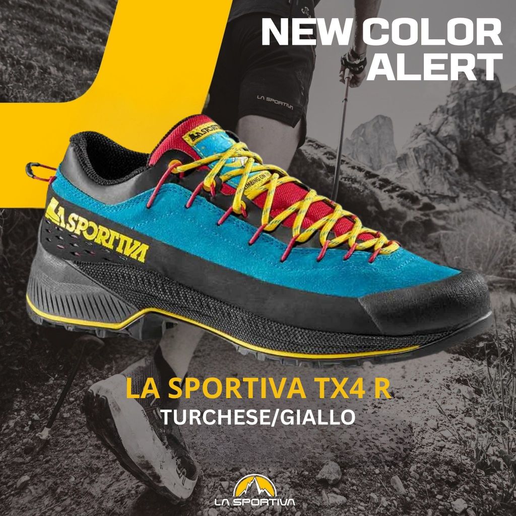 [ของแท้ ส่งไว จากไทย] LA SPORTIVA TX4 R [MEN] TURCHESE/GIALLO