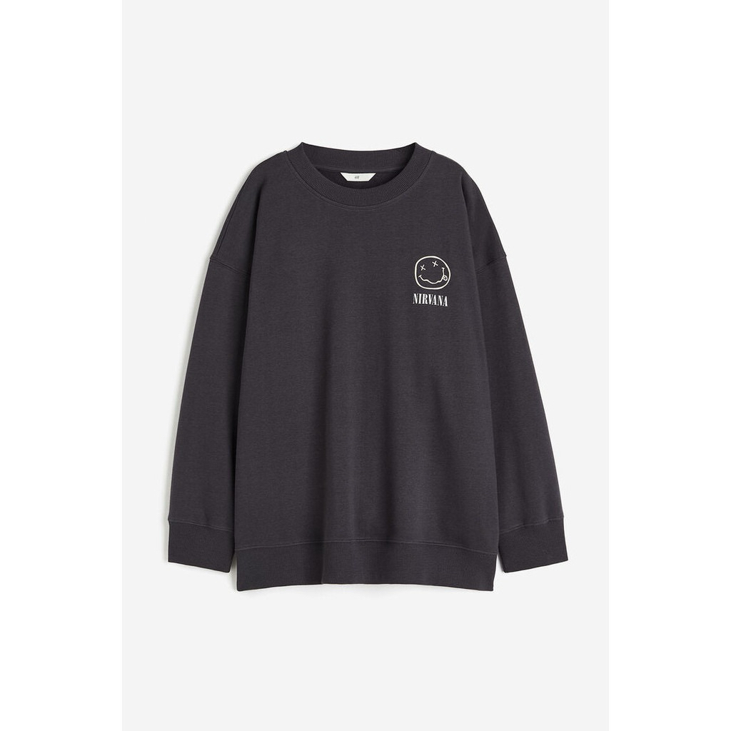 เสื้อแขนยาว วง Nirvana ของ H&M