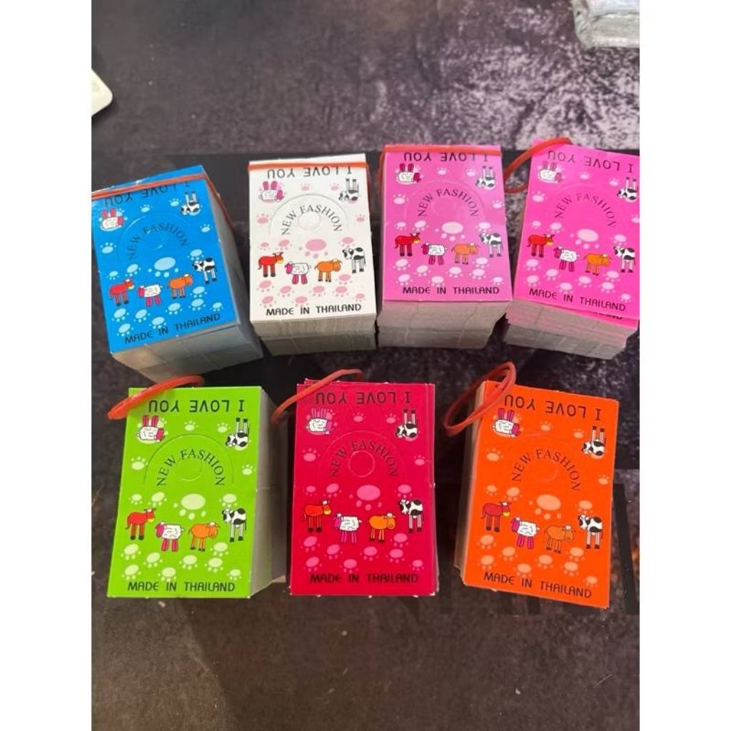 100 แผ่นหัวกระดาษหัวกระดาษขนาด4*6cm  ติดสินค้าน้ำหนักเบาแขวนมีรู สำหรับแขวนโชว์สินค้า ส่งแบบสุ่มลายขอบคุณค่ะ - รูปที่ 7