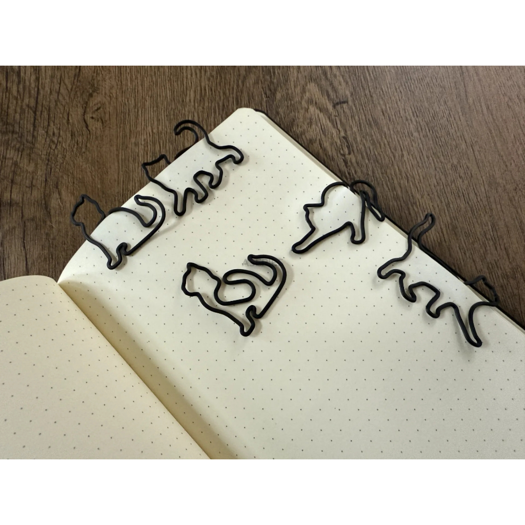 ชุด5ตัว ที่คั่นหนังสือ แก๊งน้องเหมียว CAt bookmark cilp ราคา ถูกที่สุด ดีลบีเคเค แกลเลอรีภาพที่ 5
