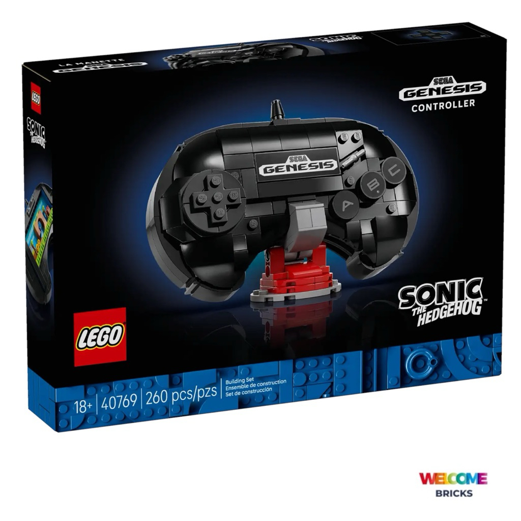 LEGO® Sonic the Hedgehog™ 40769 SEGA® Genesis™ Controller สินค้าพร้อมส่ง ของแท้ 100%