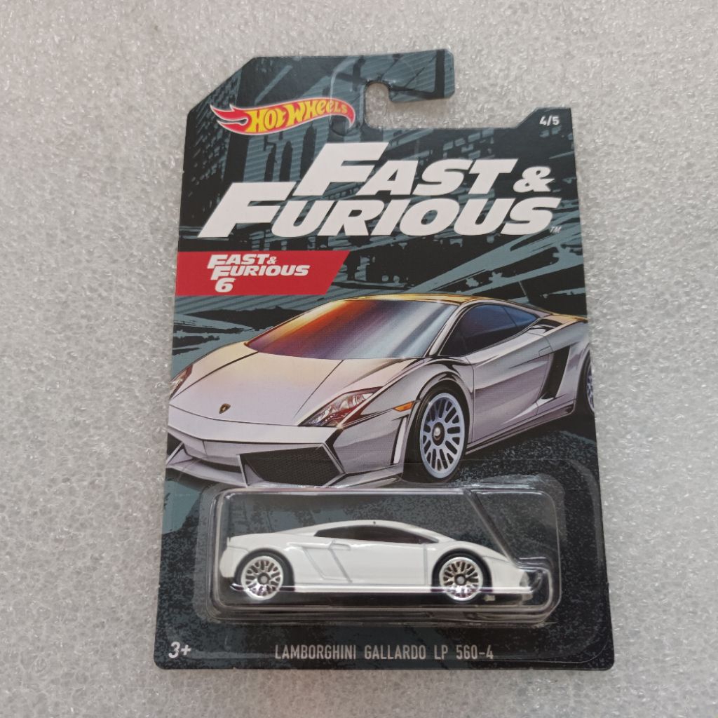 Hotwheels lamborghini gallardo lp 560-4 fast & furious