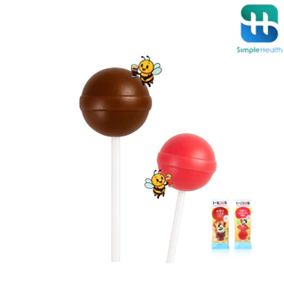 Simple Healthcare อมยิ้มวิตามินเด็ก วิตามินแบบแท่ง I-Kids Pops Vitamin ชุ่มคอ แบบแท่ง 4 รสชาติ