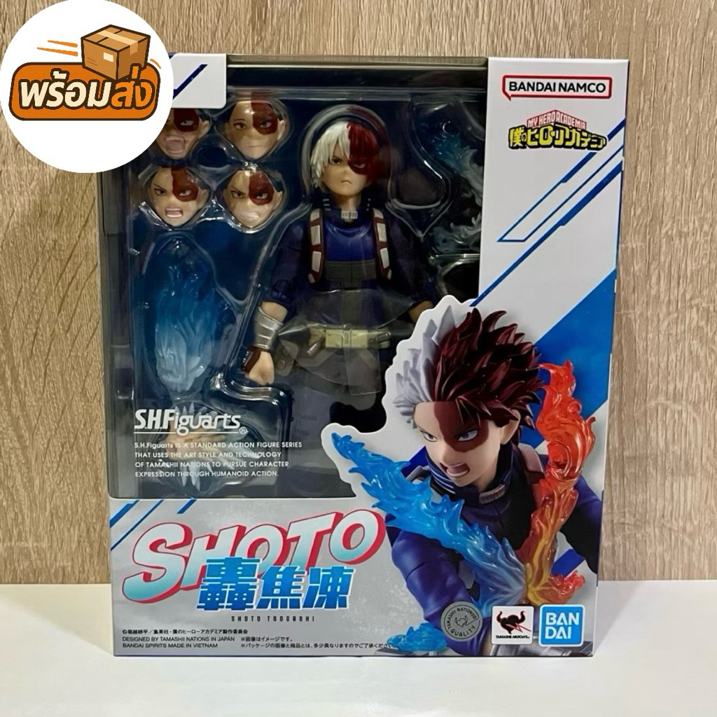 (มือ1/ของแท้) Tamashii S.H.Figuarts Shoto Todoroki My Hero Academia มายฮีโร่ โชโตะ