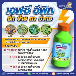 เอฟซี-อีพิค ( 250 ซีซี ) ไตรโคลเพอร์ ใช้กำจัดวัชพืชใบกว้าง โ…