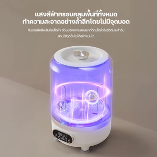 เครื่องซักผ้ามินิไร้สาย 3L4000mAh การฆ่าเชื้อด้วยแสงสีฟ้า ซักและปั่นแห้งได้ พกง่าย เครื่องซักผ้าเล็ก
