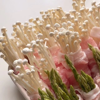 🛒Oishi-Fresh🍄‍เห็ดเข็มทอง ปลอดสารพิษ 1 แพ็ค 200 ก. รสชาติกรอบ สด ใหม่ ใยอาหารสูง หวานออร์แกนิค เคลมได้ 1-2 วัน