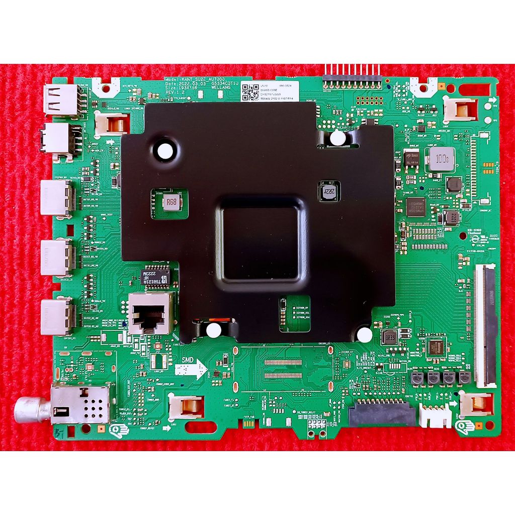 เมนบอร์ดทีวี  SAMSUNG รุ่น UA55AU7700KXXT พาสบอร์ด BN9651369E/BN9654338S Version CU06