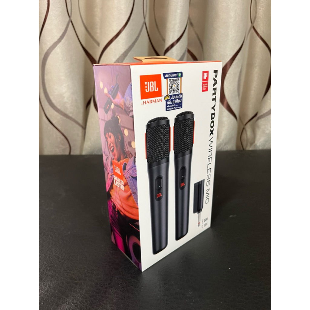 ไมค์ลอย JBL Wireless Mic gen2 (ชาร์จแบต) มือ1 ศุนย์ไทย