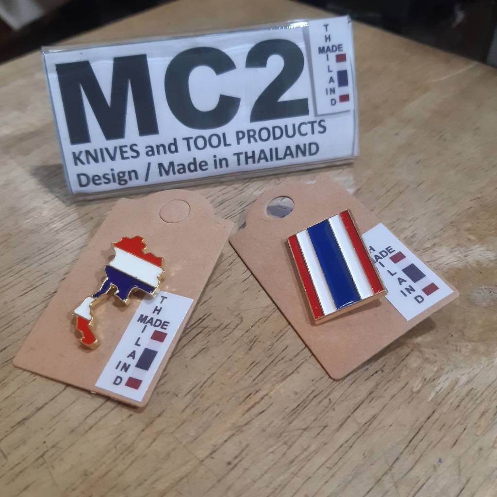 เข็มธงชาติไทย เนคไท THAILAND FLAG PIN เข็มธงไทยTHAILAND COUNTRY PIN เข็มประเทศไทยTec40store ไรท์สาระ