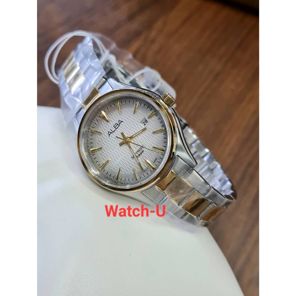 ALBA นาฬิกาข้อมือผู้หญิง Casual Quartz รุ่น AH7DM0X AH7DM0 AH7DM0X1 ขนาด 30 mm.