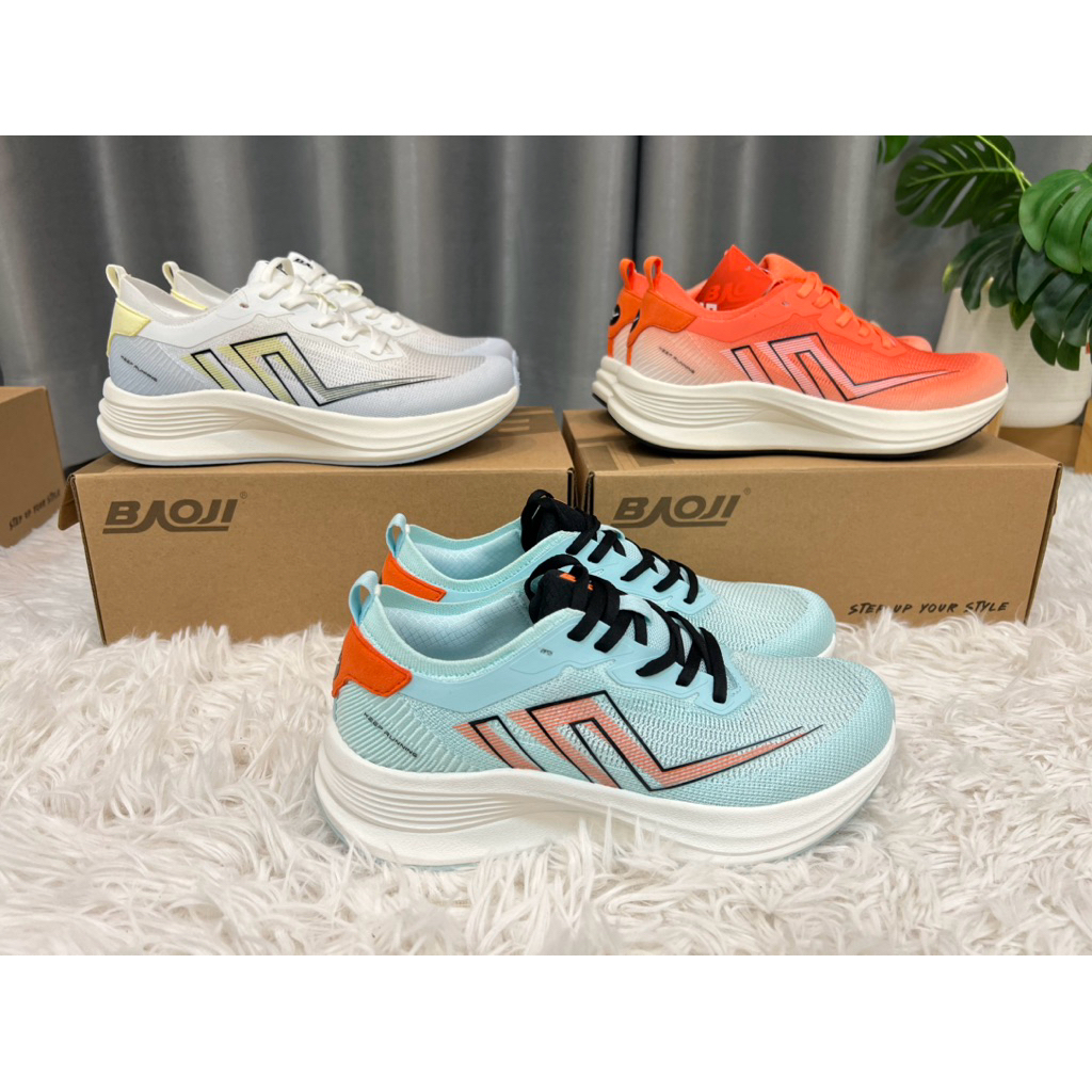 Baoji บาโอจิ รองเท้าผ้าใบ รองเท้าวิ่ง รุ่นx-run BJW1163