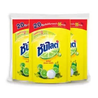(12ถุง) ซันไลต์ เลมอนเทอร์โบ น้ำยาล้างจาน 300มล.