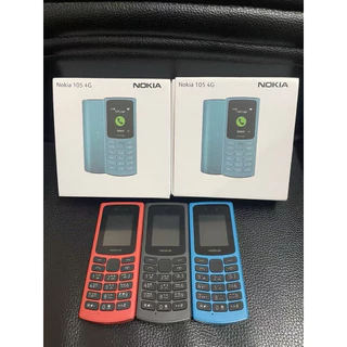 มือถือปุ่มกด 105 4g (ประกันยาว 1 ปี) refurbished ใส่ได้ 2 ซิม โทรศัพท์ปุ่มกด รับประกันเปลี่ยนใหม่ทันที