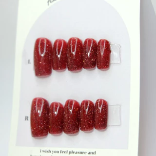 เล็บปลอมเจลแท้ สีลูกแฟลช 12 โทนสี ขายดี เลือกทรง เลือก สีได้ แจ้งทรงทางแชทนะคะ