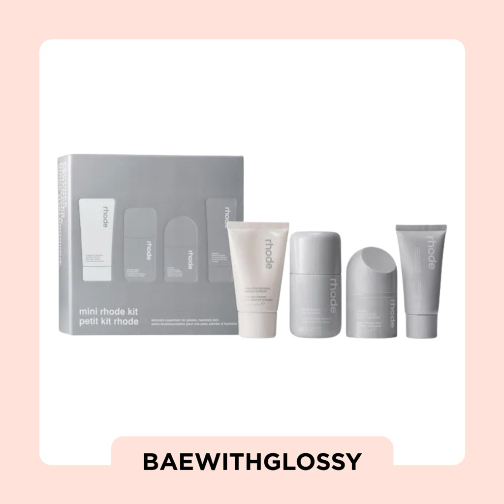 BAEWITHGLOSSY | Rhode — Mini Rhode Kit Glazed Skincare Essentials (พร้อมส่ง)