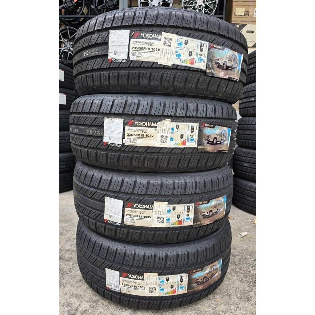 🚘🚔Yokohama 235/50/19 g058 ยางใหม่ปี 24