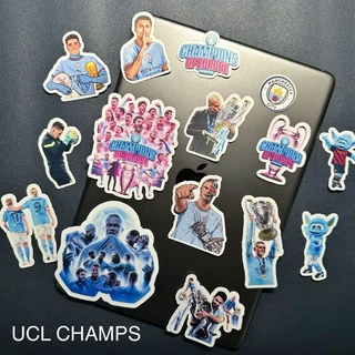 Manchester City - สติกเกอร์ MANCITY เคลือบกันน้ำ l สติกเกอร์แมนซิตี [fanmade]