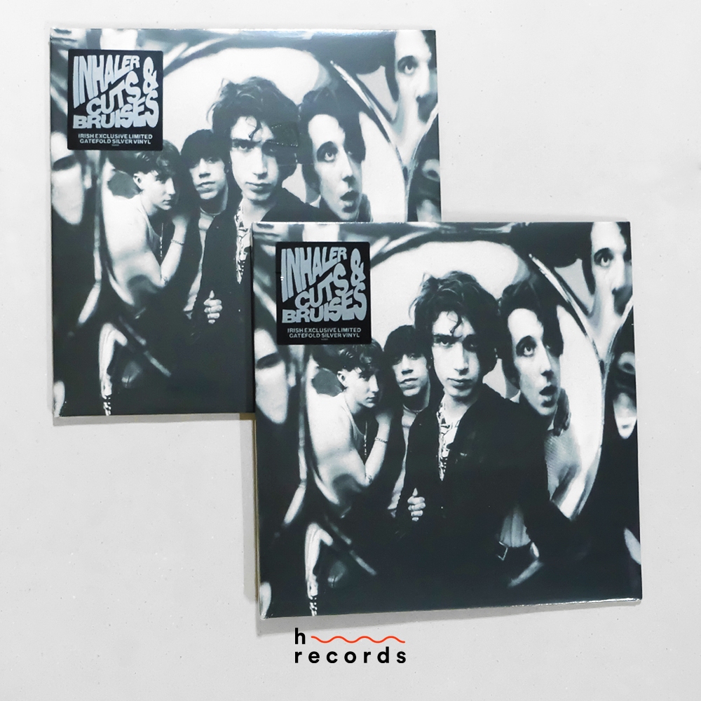 (ส่งฟรี) แผ่นเสียง Inhaler - Cuts & Bruises (Limited Silver Vinyl)