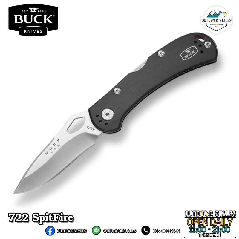 Buck 722 SpitFire มีดพับ