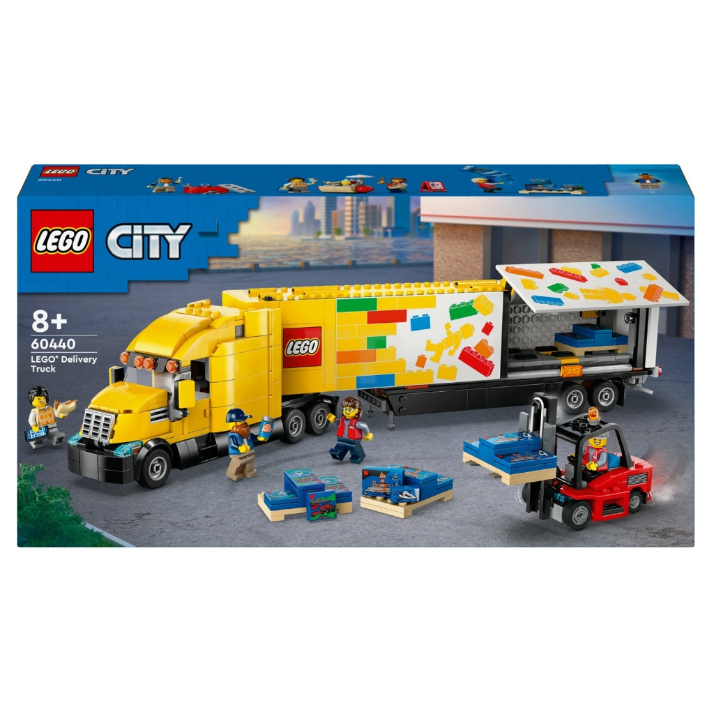 60440 : LEGO City Yellow Delivery Truck