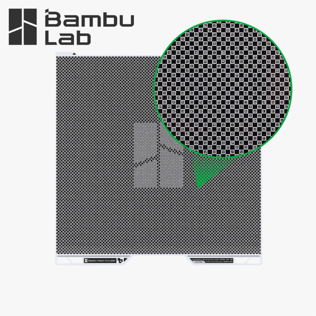 Bambu Lab Vision Encoder plate FOR H2  – Accuracy To A New Level ตัวเข้ารหัสวิสัยทัศน์