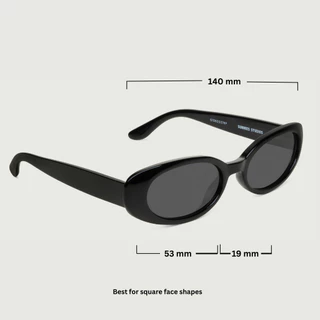 Sunnies Studios Devon (แว่นกันแดดแฟชั่นทรงกลม สำหรับยูนิเซ็กส์)