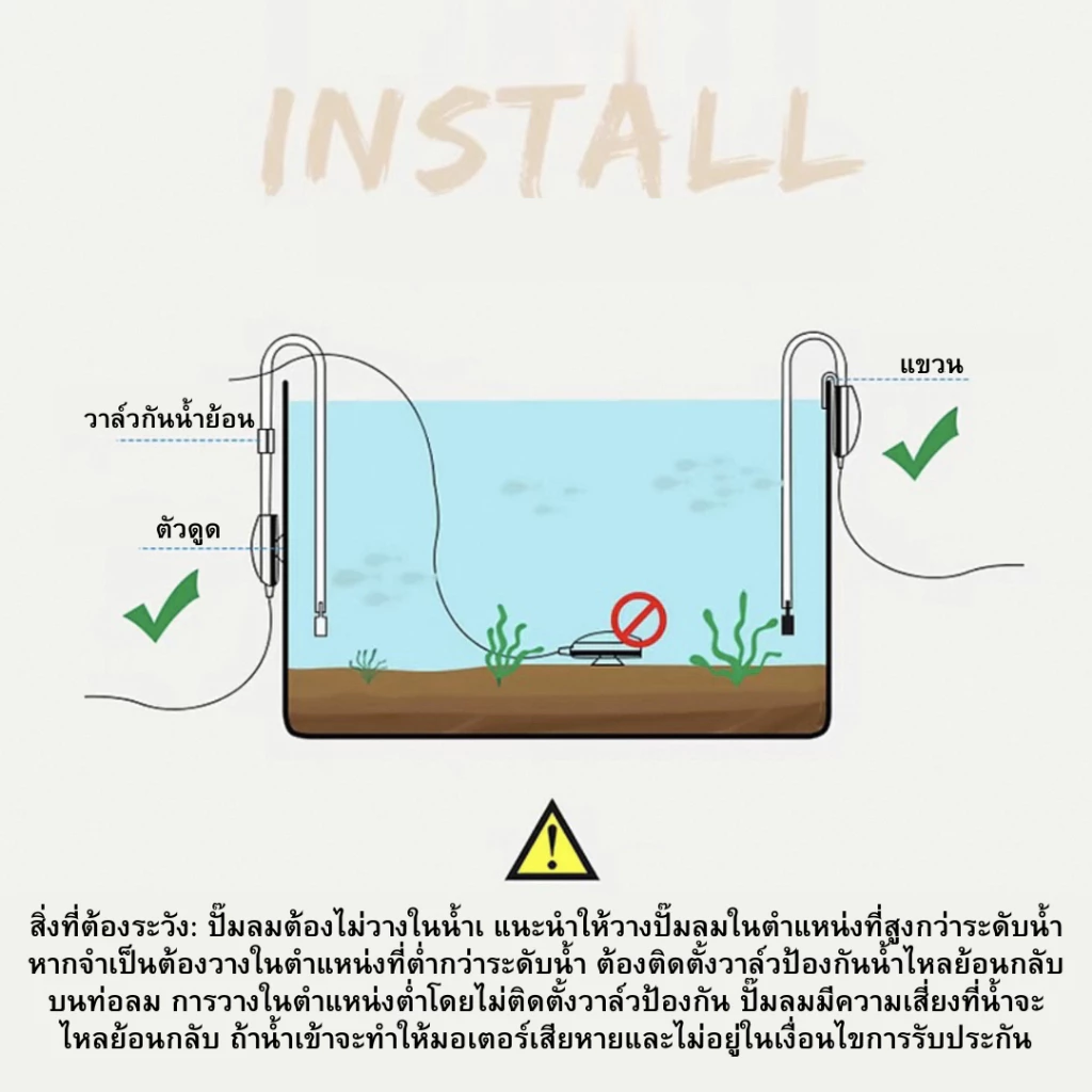 ปั๊มลม SOBO AR02 แบบพกพา USB 4L/min thumbnail 6