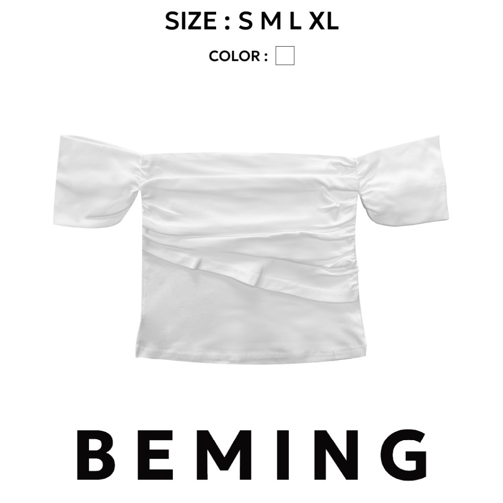 เสื้อปาดไหล่ป้าย beming
