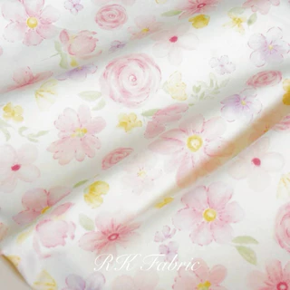 ผ้าคอตตอน100% มีหลายหน้ากว้าง ผ้านำเข้า เนื้อดีนิ่มลื่น ผ้าวัดขายเป็นเมตร พร้อมส่ง