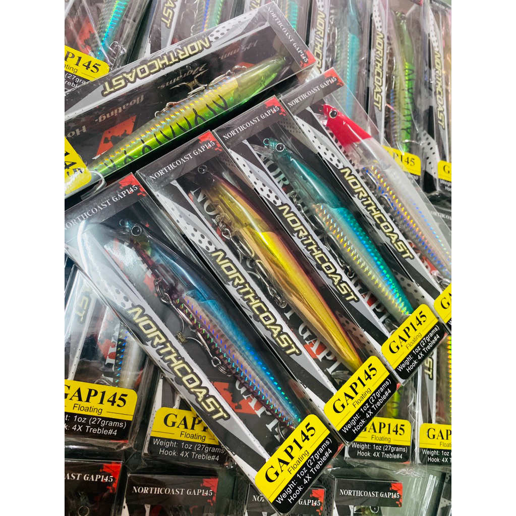 เหยื่อลากโน๊ทโค้ด Nortcoast รุ่นGAP145